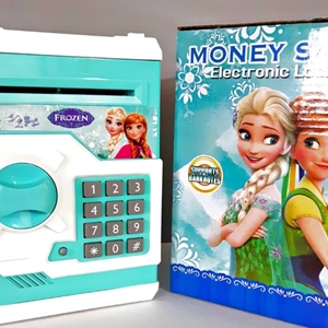 گاوصندوق رمز دار اسباب بازی طرح فروزن MONEY SAFE BOX FROZEN 3001-اسباب بازی